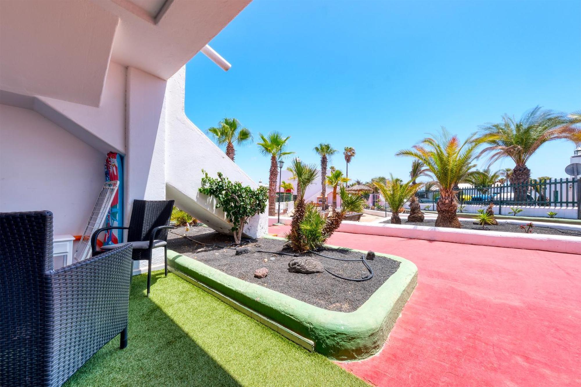 Apartment La Vela Azul -Pool & Tennis - Free Ac &Good Wifi- Smart Tv ปูแอร์โตเดลคาร์เมน ภายนอก รูปภาพ