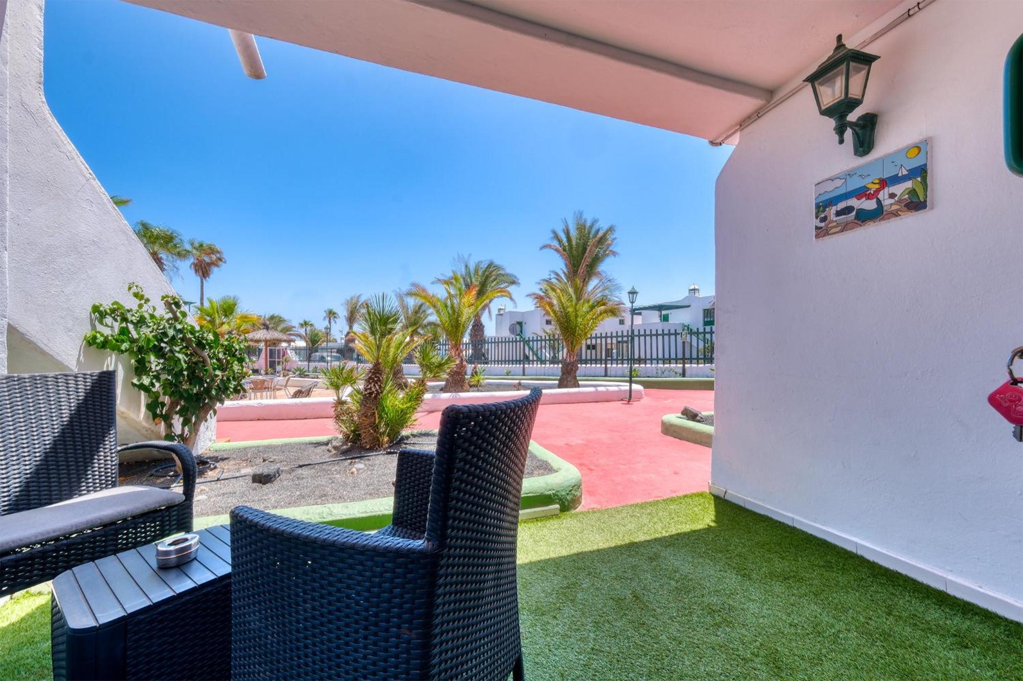Apartment La Vela Azul -Pool & Tennis - Free Ac &Good Wifi- Smart Tv ปูแอร์โตเดลคาร์เมน ภายนอก รูปภาพ
