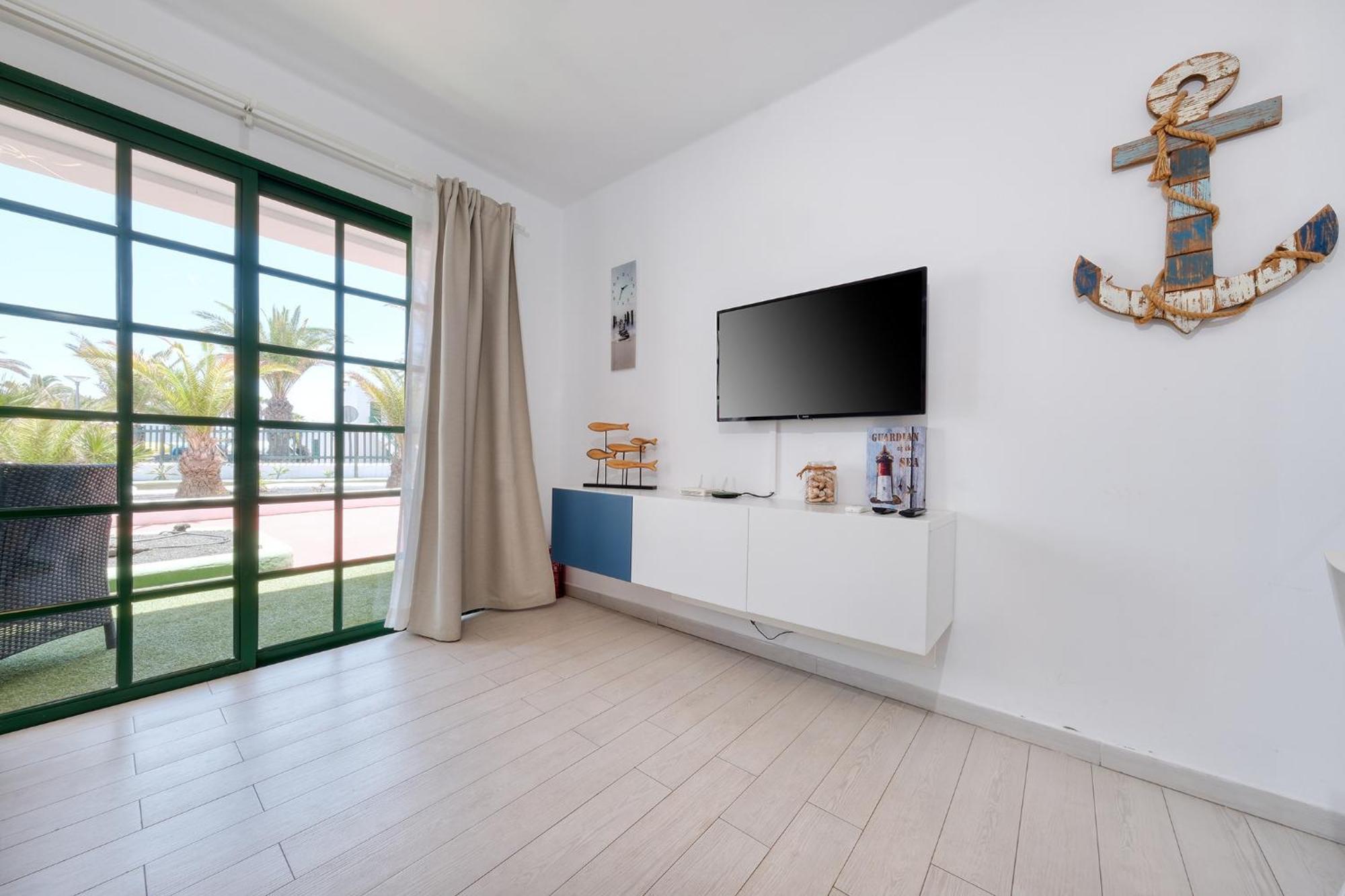 Apartment La Vela Azul -Pool & Tennis - Free Ac &Good Wifi- Smart Tv ปูแอร์โตเดลคาร์เมน ภายนอก รูปภาพ