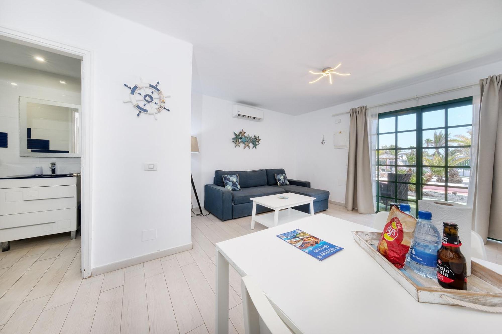 Apartment La Vela Azul -Pool & Tennis - Free Ac &Good Wifi- Smart Tv ปูแอร์โตเดลคาร์เมน ภายนอก รูปภาพ